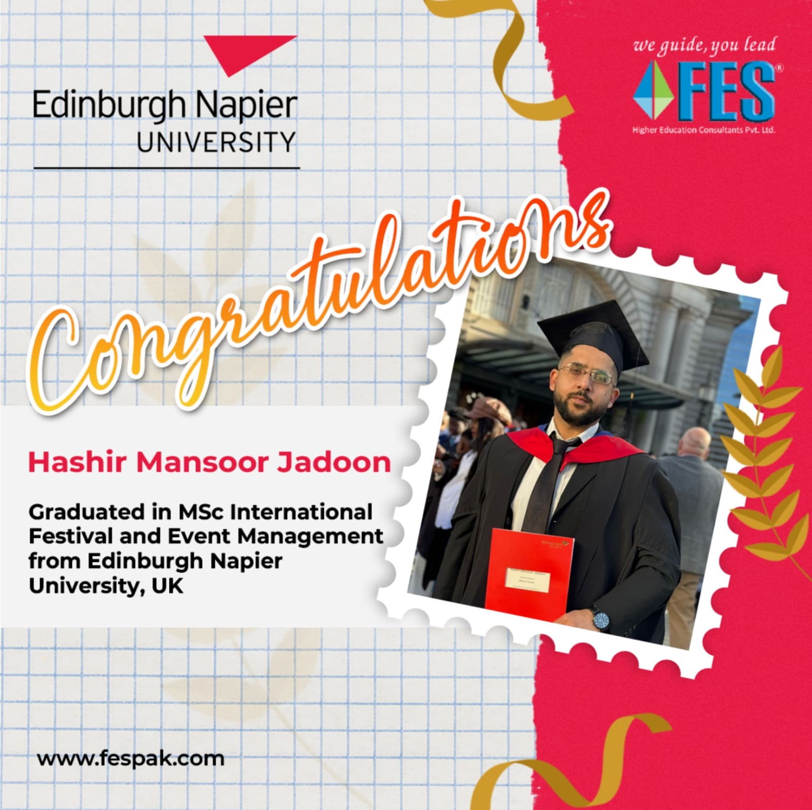 FES graduate success story 22