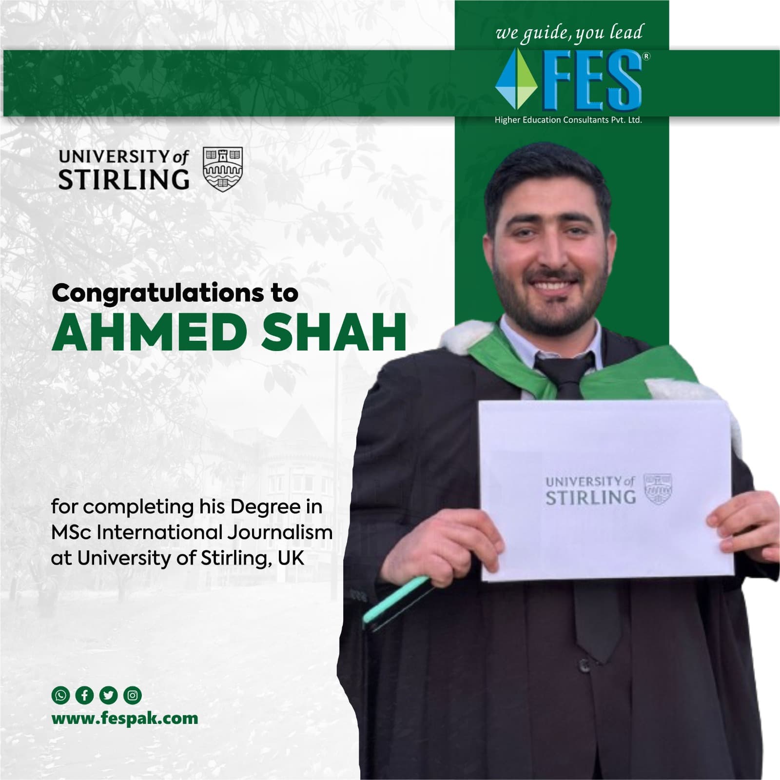 FES graduate success story 37