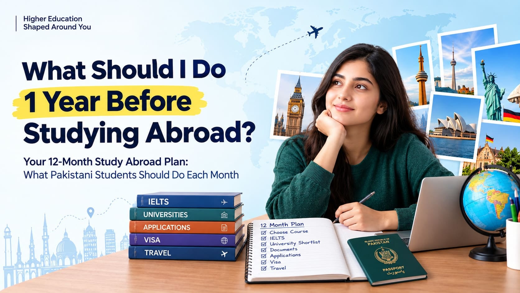 What Should I Do 1 Year Before Studying Abroad?